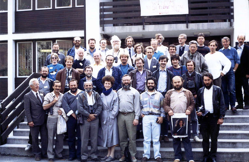 Attendees at EURING General Meeting 1990 in Hungary